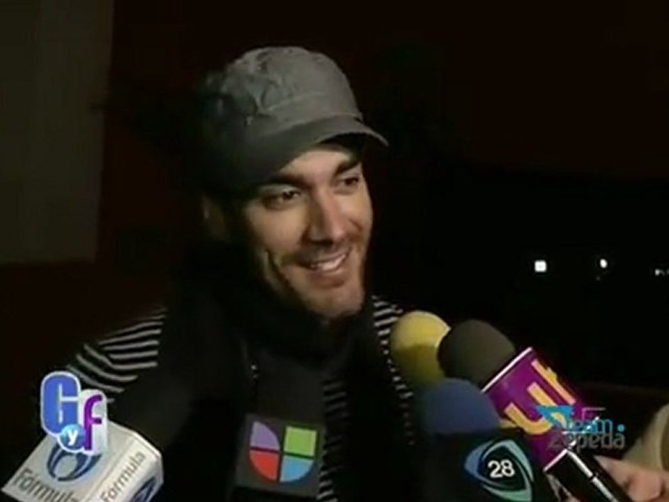David Zepeda @davidzepeda1 en los ensayos de "Una Noche de Pasión" || EGYF