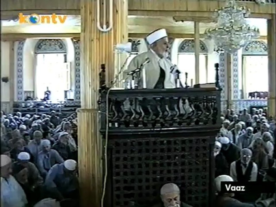 Tahir Büyükkörükçü Hoca (Vaaz-4)