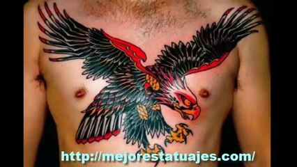 Los Mejores Tatuajes De Aguilas En La Espalda y Pecho