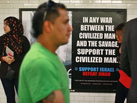 Controversial Anti-Jihad Ads Calling Islamic Jihadists Savages Hit New York City Subway Stations