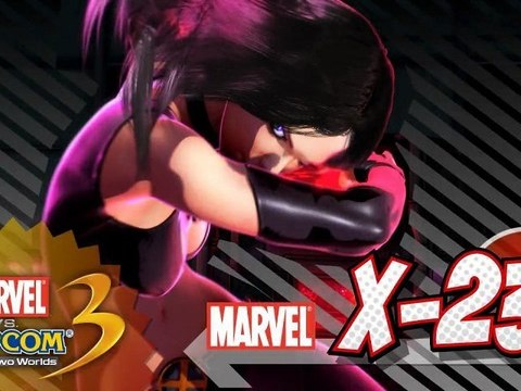 MARVEL VS. CAPCOM 3: FATE OF TWO WORLDS X-23 for PS3 and Xbox 360