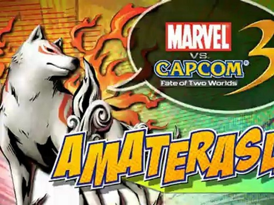 MARVEL VS. CAPCOM 3: FATE OF TWO WORLDS "Amaterasu Gameplay" for PS3 and Xbox 360