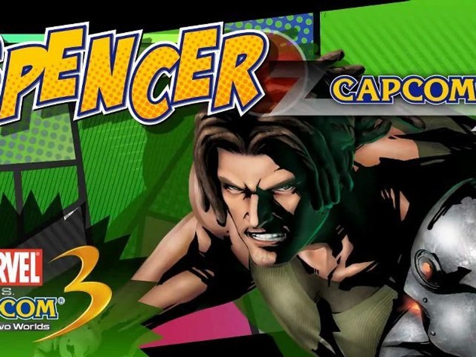 MARVEL VS. CAPCOM 3: FATE OF TWO WORLDS "Nathan Spencer Gameplay" for PS3 and Xbox 360