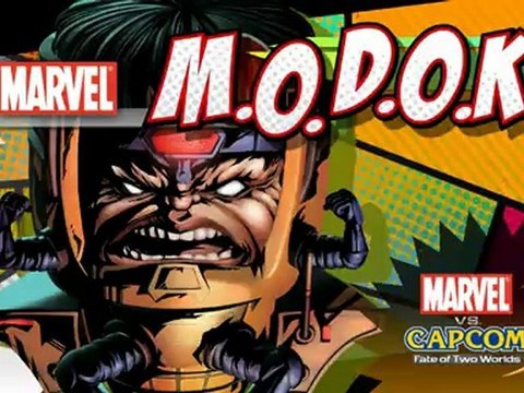 MARVEL VS. CAPCOM 3: FATE OF TWO WORLDS MODOK Gameplay for PS3 and Xbox 360