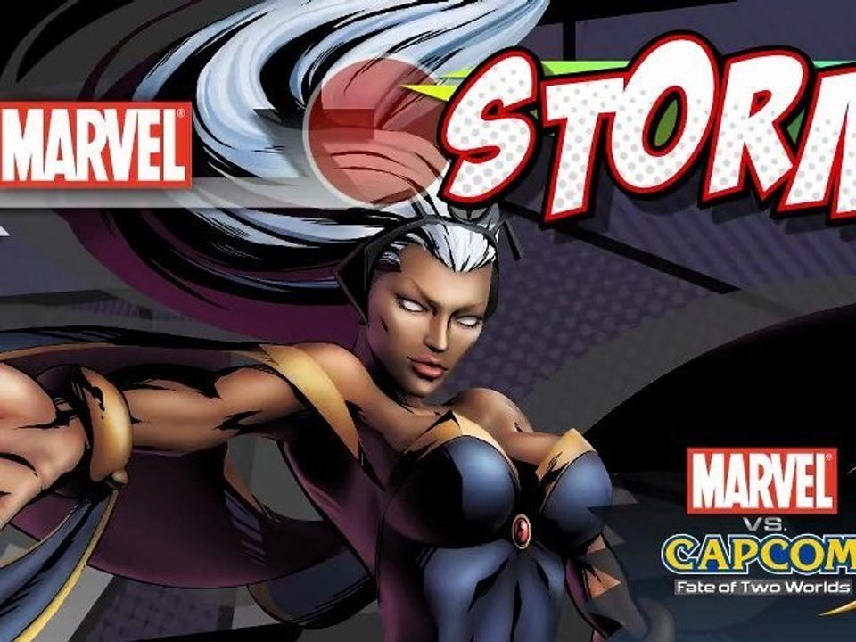 MARVEL VS. CAPCOM 3 Storm Character Reveal Trailer for PS3 and Xbox 360