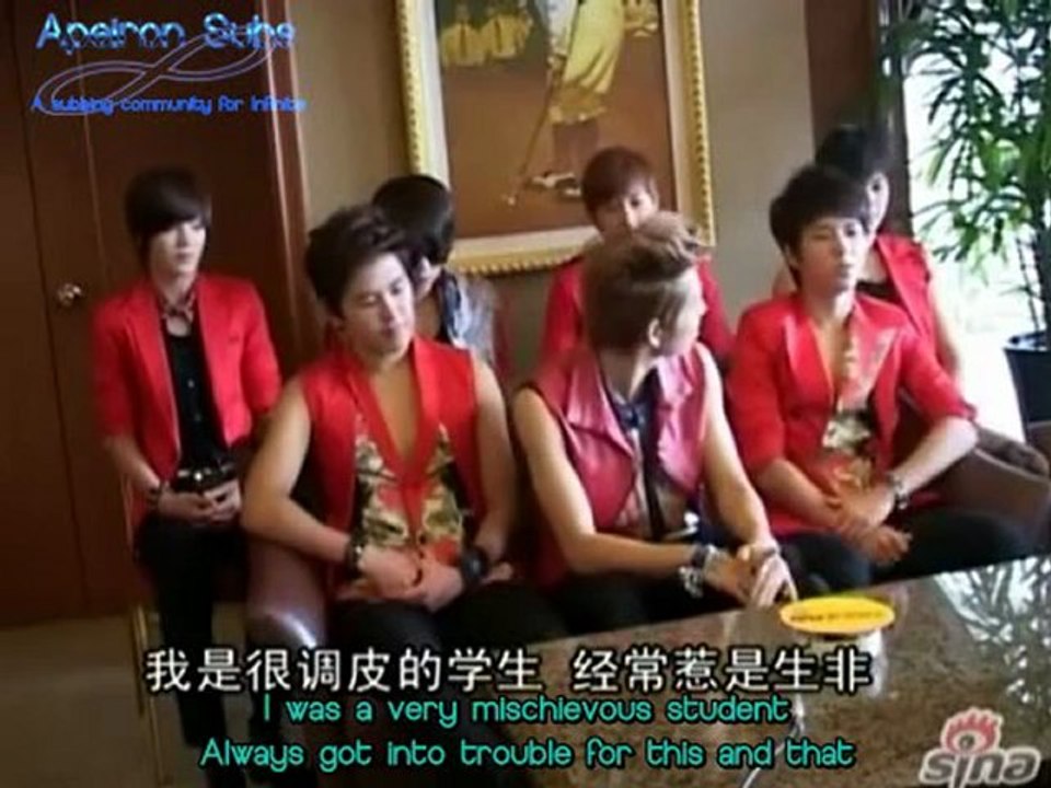 [AP∞SUBS] 120915 INFINITE Interview with SINA eng