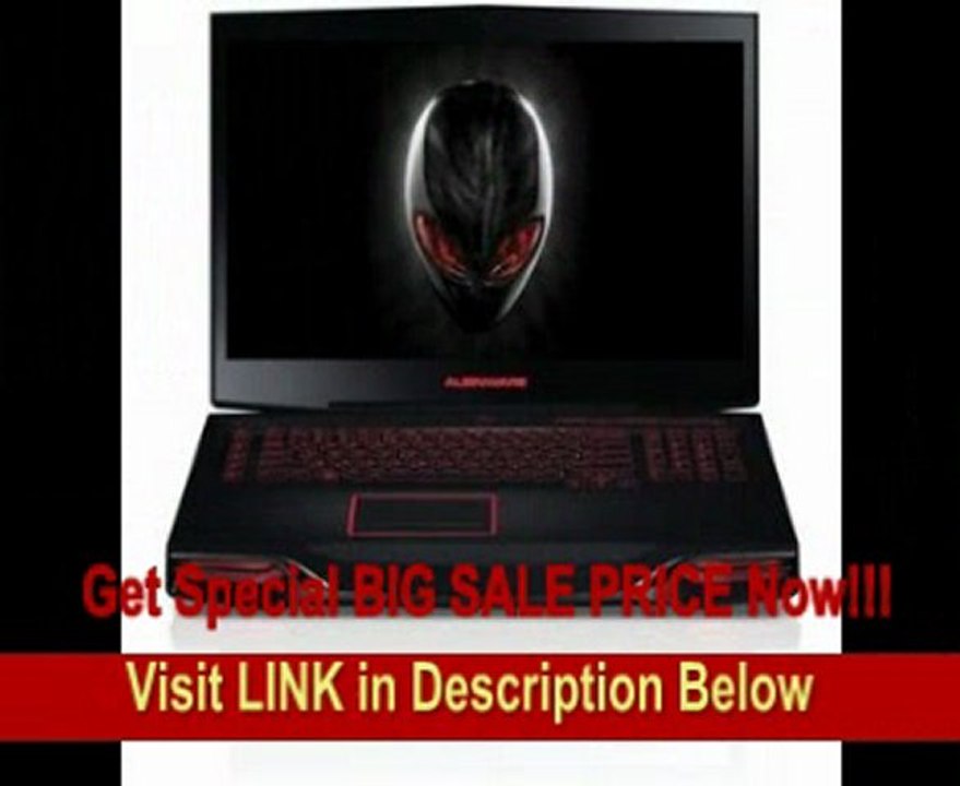 BEST PRICE Dell Alienware M18X Gaming Laptop-Intel Core i7-2630QM 2.0GHz,32 GB DDR3,1TB HDD,DVDRW,NVIDIA GeForce GTX 460M,18.4 WLED,Windows 7 Professional
