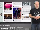 freshnews #278 Bug des messages privés Facebook. Myspace. 5 millions d'iPhone 5 (25/09/12)