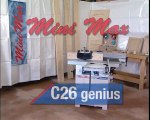 Combinée à bois MiniMax C26 Genius - HMDIFFUSION