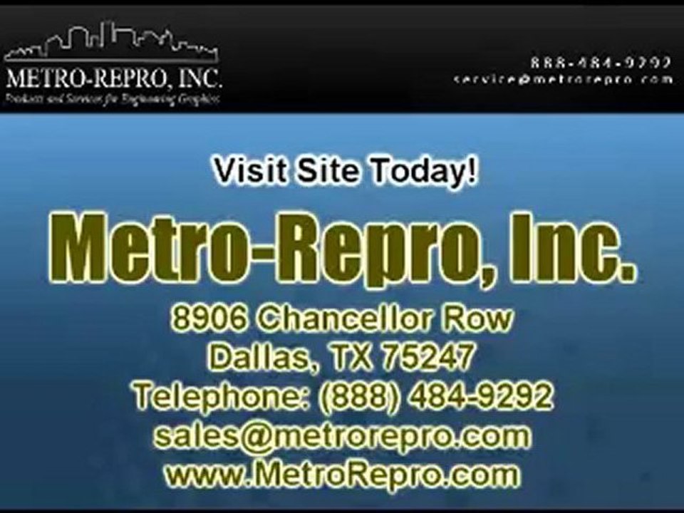 Blueprint Copy Machines - Try It Now!