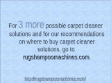 Greatest Carpet Cleaner Solution Choices - Starting From Vinegar To Enzyme Driven Answer
