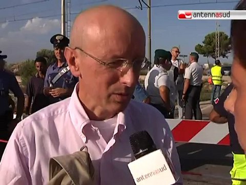TG 24.09.12 Incidente ferroviario a Cisternino, Guglielmo Minervini: Si poteva evitare