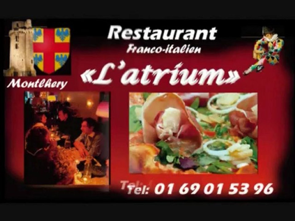 restaurant montlhery l'atrium pizzeria pizzas pates pizza plats a emporter ATRIUM LINAS MARCOUSSIS LA VILLE DU BOIS