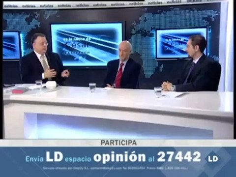 Tertulia económica con Alberto Recarte y Manuel Llamas - 29/10/10