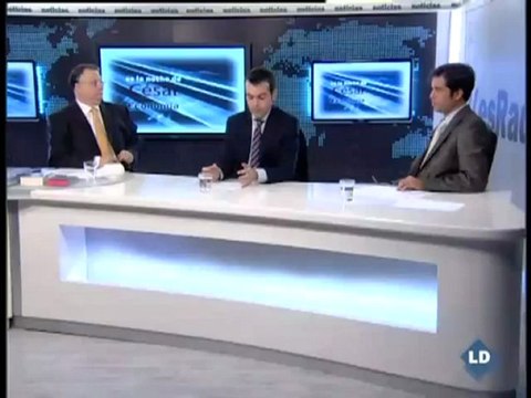 Tertulia económica con Juan Ramón Rallo y Gabriel Calzada - 03/10/10
