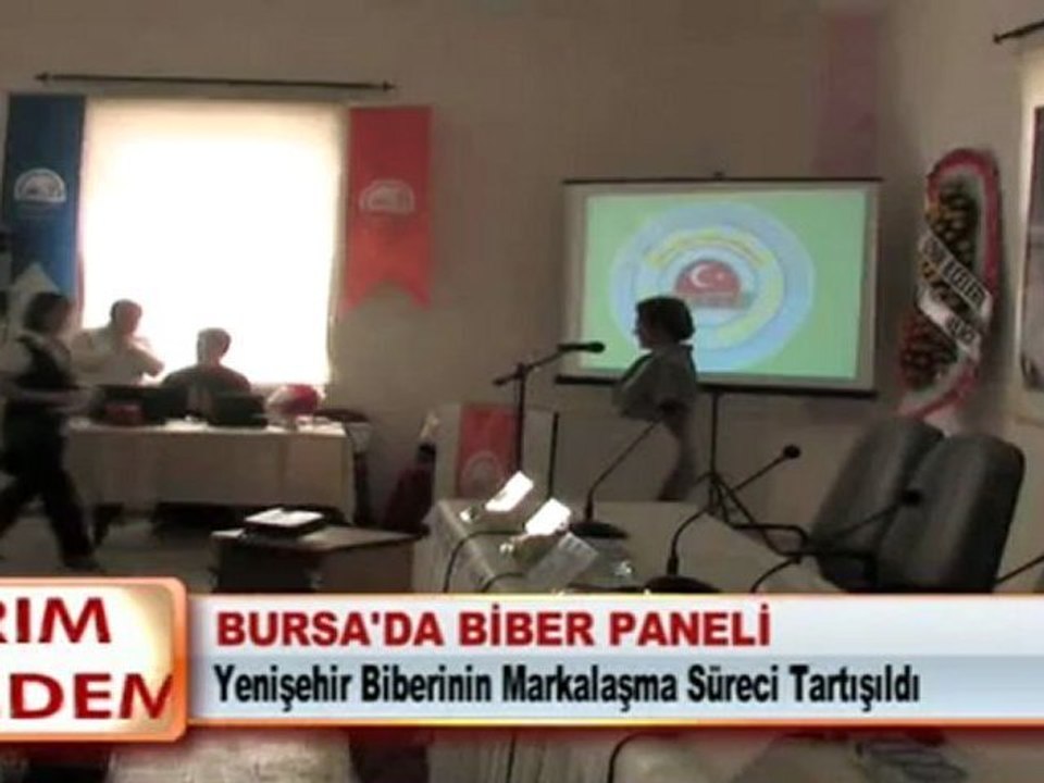 BURSA'DA BİBER PANELİ