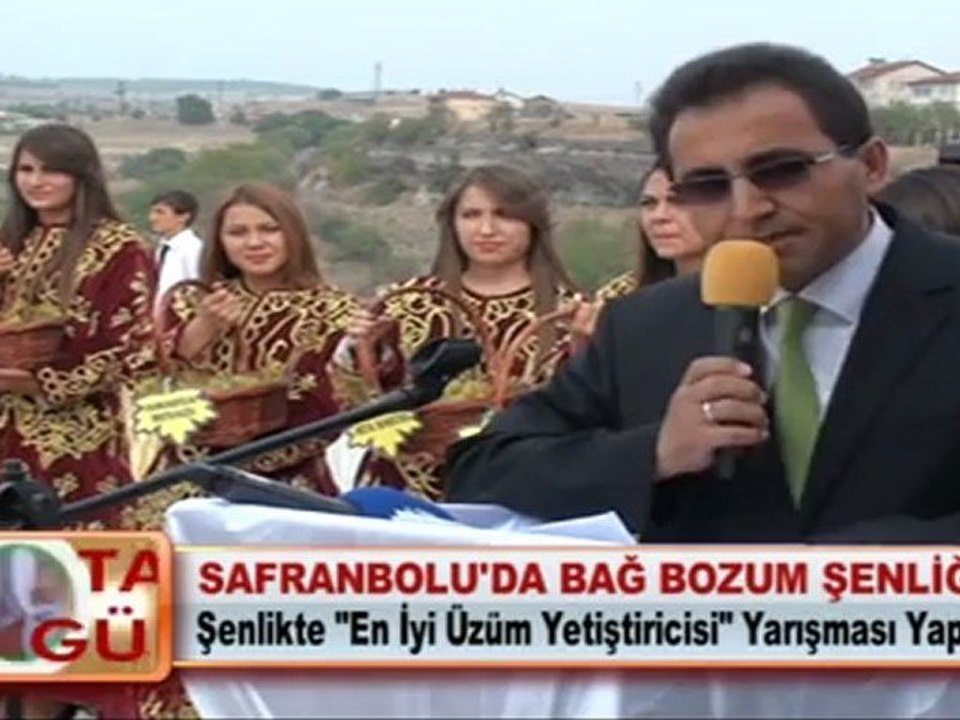 SAFRANBOLU'DA BAĞ BOZUM ŞENLİĞİ