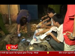 ANTÐ - Bắt quả tang tụ điểm nấu cao hổ, xương động vật các loại