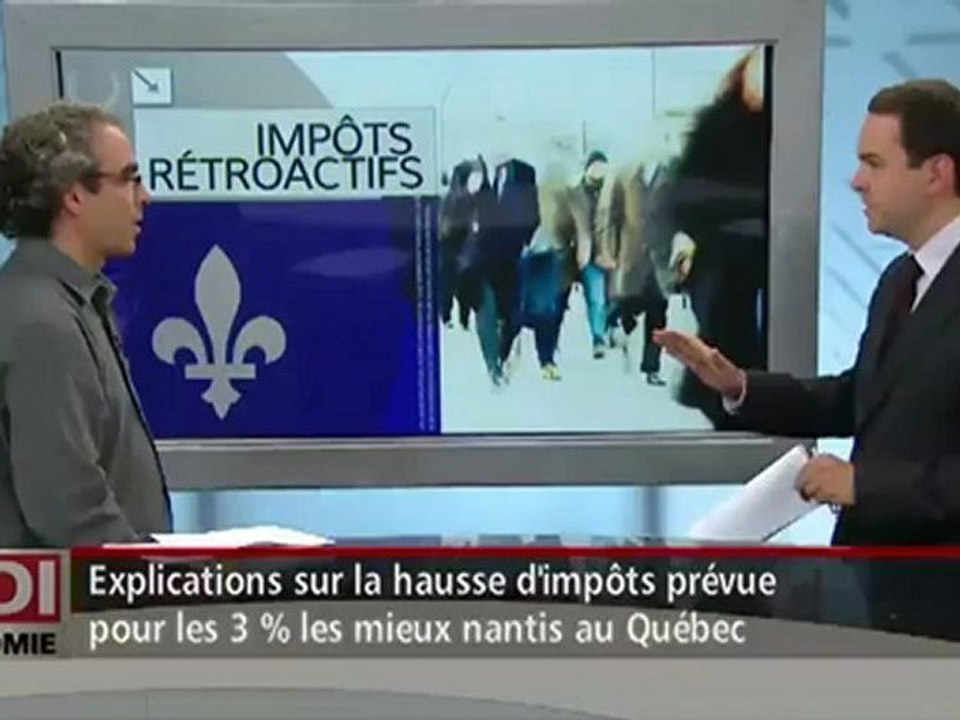 RDI Économie - Entrevue Luc Godbout