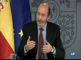 Rubalcaba : "Hay cosas en las que no estoy de acuerdo con Eguiguren"
