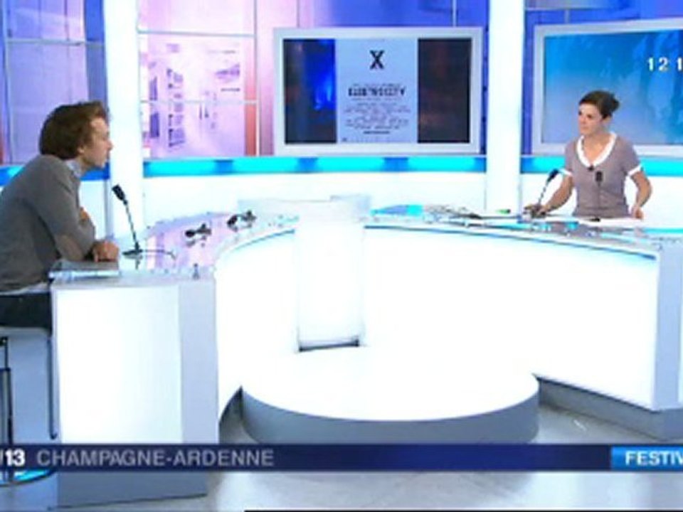 Festival Elektricity ( Reims) Yuksek invité du 12/13 France 3 Champagne-Ardenne.