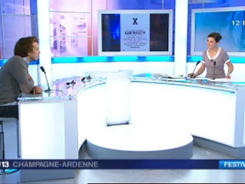 Festival Elektricity ( Reims) Yuksek invité du 12/13 France 3 Champagne-Ardenne.