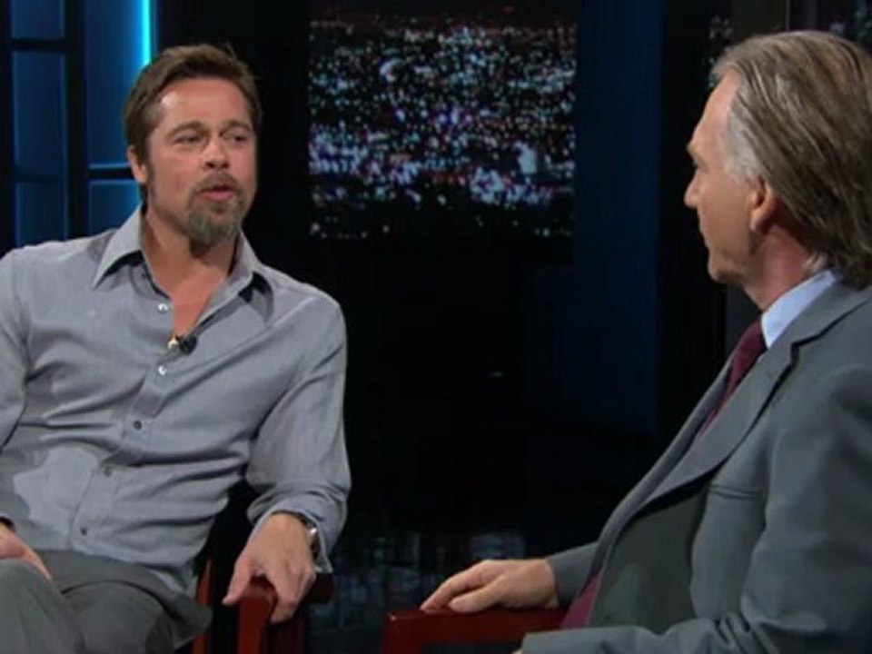 Real Time with Bill Maher - Brad Pitt Moment