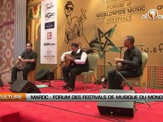 Maroc : Forum Européen des Festivals de Musique du Monde