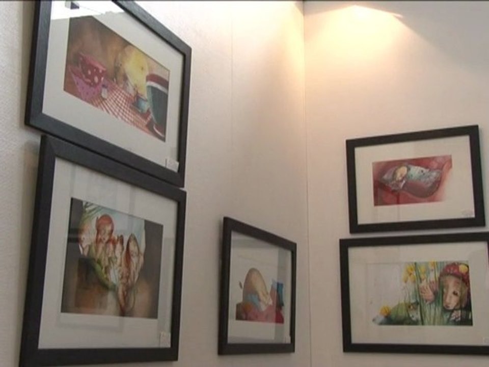 Illustrations l'Elan Vert  à la MAC de Sallaumines - Télé Gohelle