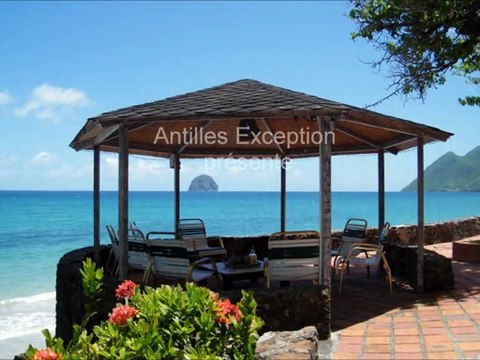 Vidéo : Location d'une villa de luxe en Martinique, sur la plage du Diamant