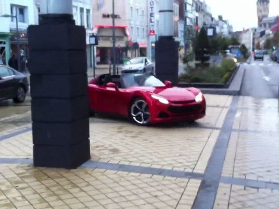 Première mondiale pour la Pariss d'Ecomobylis dans les rues de Calais