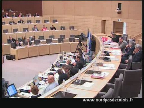 Philippe Eymery défend le projet de canal Seine-Nord dans une motion