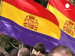 Parliament braced for protesters in Madrid