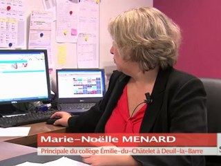 Collèges numérique en Val d'Oise : Entretien avec la principale du collège Emilie du Châtelet de Deuil-la-Barre