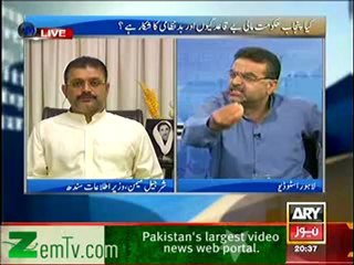 Off the record on ARY news [ Hot debate ] - 25th september 2012 part 2