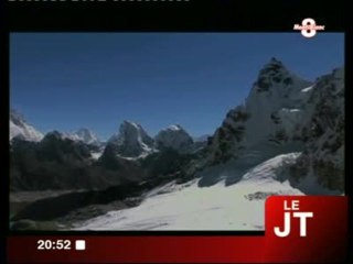 Avalanche au Mont Manaslu (Chamonix)