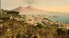 Neapel . Abschied von  Neapel / Addio a Napoli- Naples  im jahr 1900
