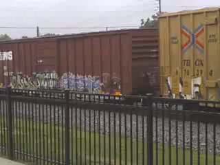 Norfolk Southern mixed freight southeast bound through Austell Ga. (2)