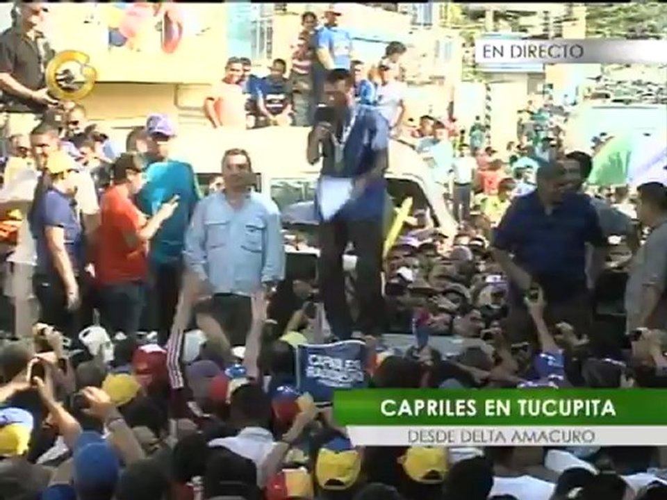 Capriles: ¿Quieren un gobierno de promesas o uno de hechos?