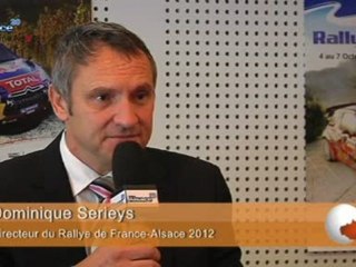 Rallye de Strasbourg: les nouveautés 2012