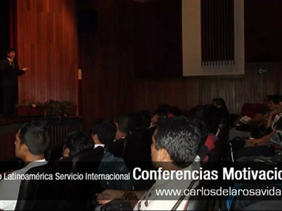Contratación de Disertante para Charlas Motivacionales