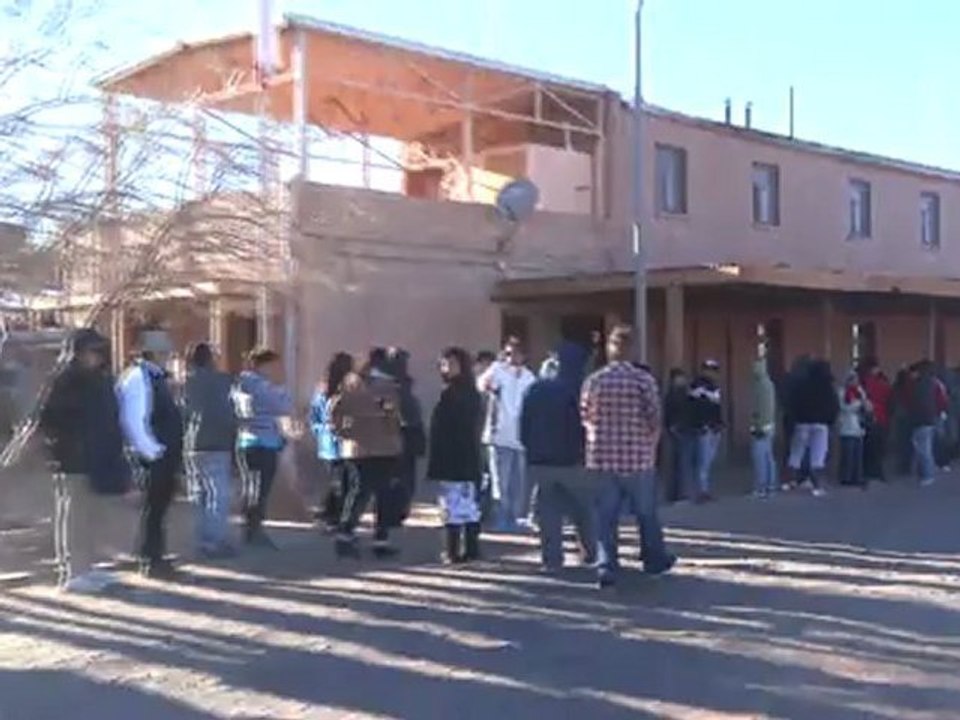 CHILI: En direct de la frontière entre le Chili et la Bolivie