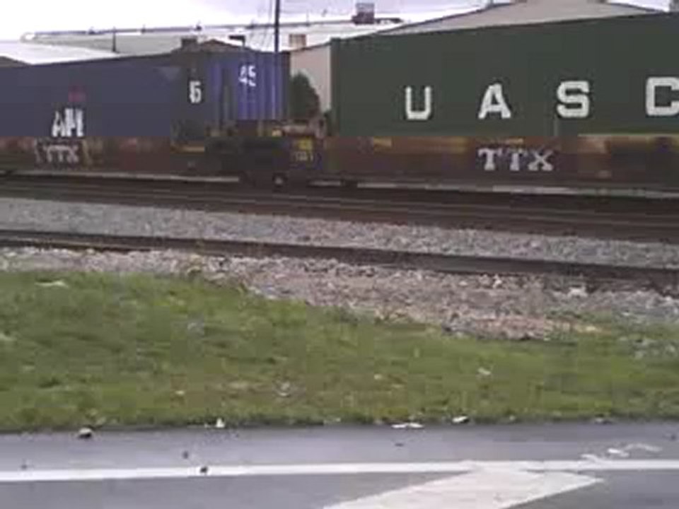 Norfolk Southern intermodal train through Austell Ga. into Whitaker Yard