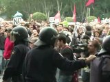 Enfrentamientos en Madrid