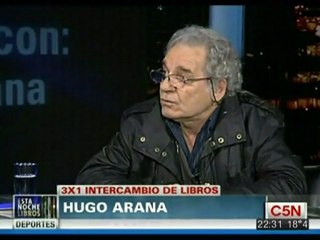 Intercambio de Libros con Hugo Arana
