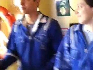 Batismo no Maersk Ventura