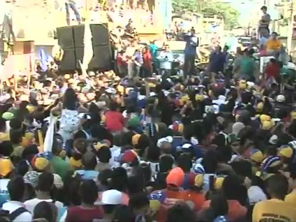 Así fue el recorrido de Capriles por Delta Amacuro y Monagas