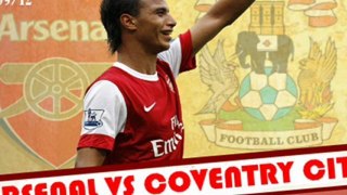 Watch Arsenal Vs. Coventry Capital One Cup 26th September 2012 Online