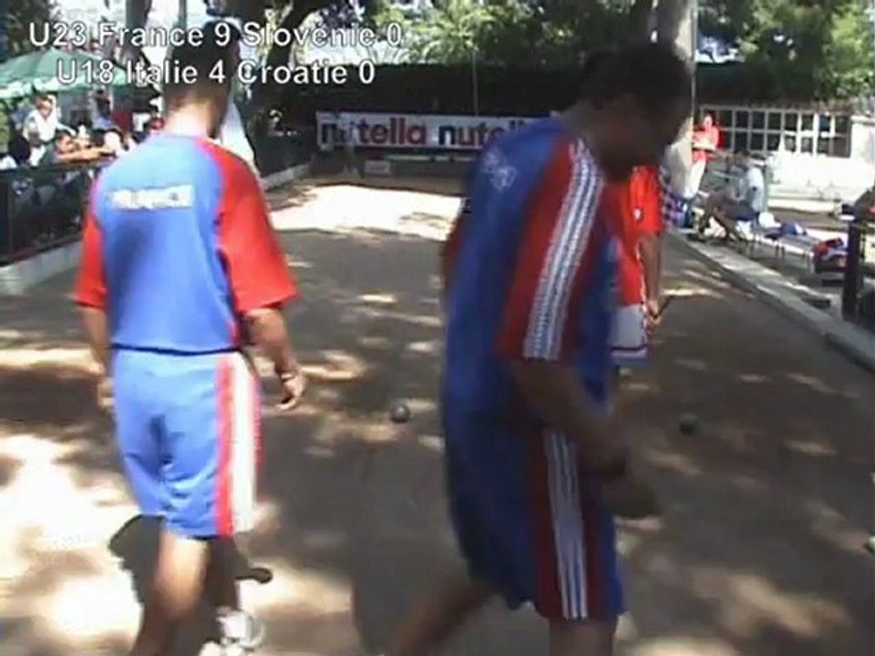 Finale double -18 et -23, Challenge Denis Ravera, Monaco 2012