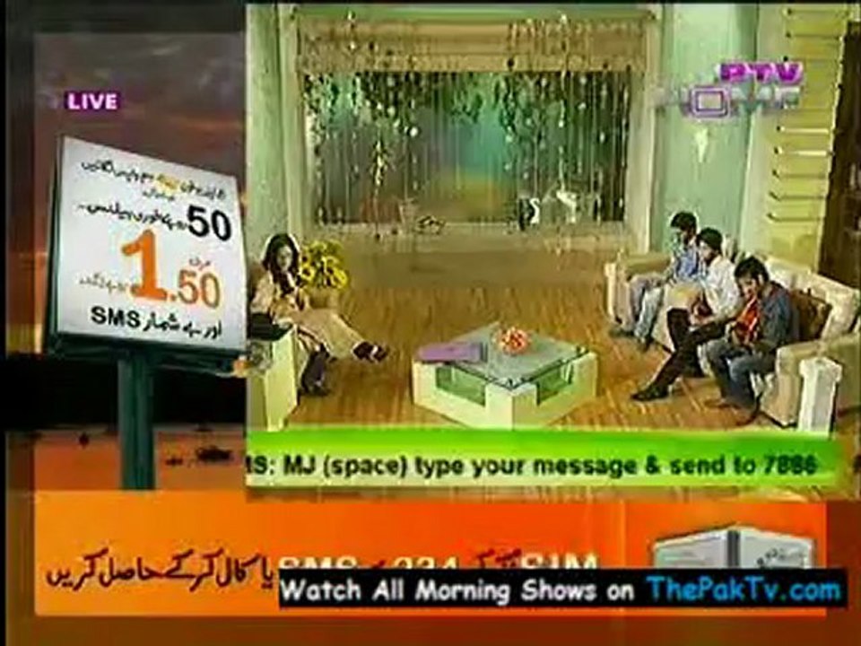 Morning With Juggan By PTV Home - 26th September 2012 - Part 1/4